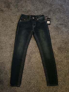 True Religion Women's Jennie Curvy Skinny Jeans